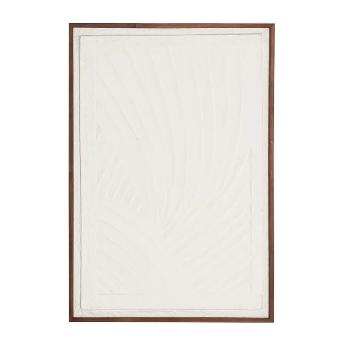 Nakal Cuadro, de Papel, en color Blanco, de 65x2x95cm – Lastdeco