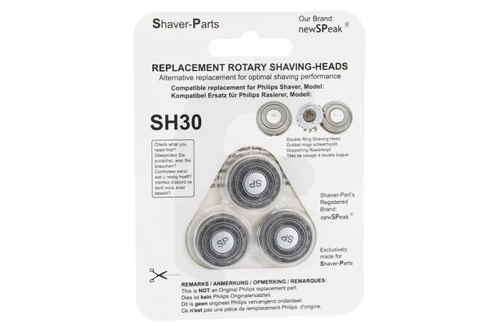 NewSpeak SH30 cabezal de afeitado serie 1000 para afeitadora BE-N2 Shaver-Parts
