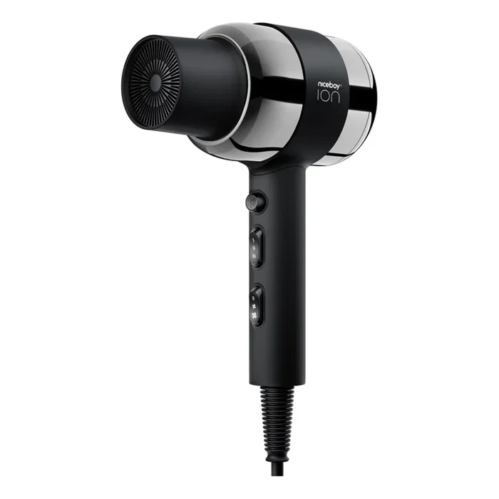 Niceboy ION AirSonic PRO – Secador de pelo 2200W/230V negro