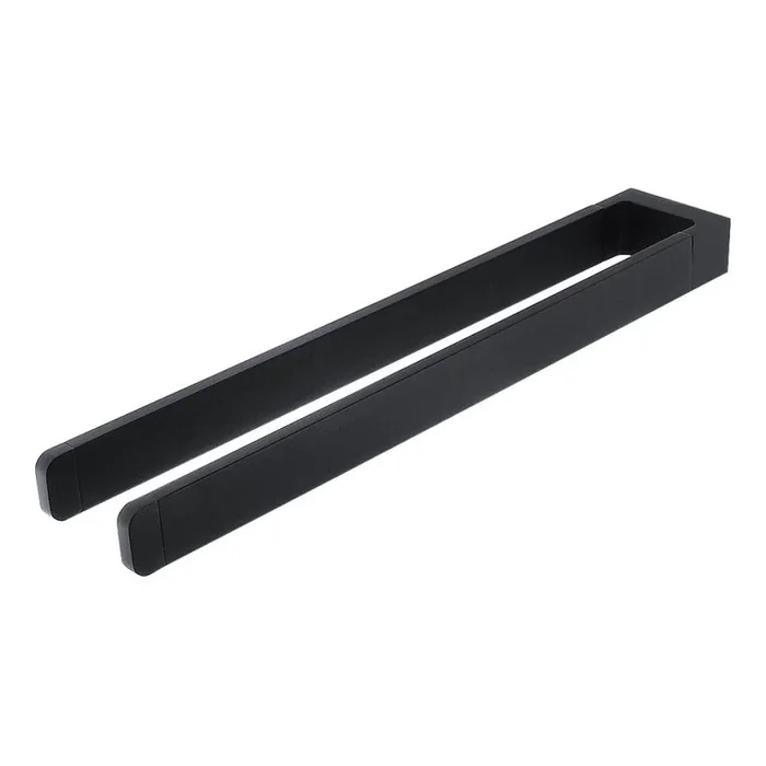 NIMCO MAC 29098-90 – Toallero de pared MAYA 37 cm negro mate