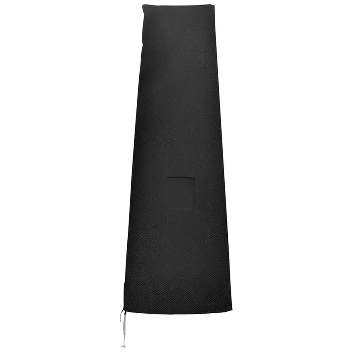 Outsunny Funda para Sombrilla de Jardín Funda Protectora para Parasol Impermeable de Tela Oxford 300D con Cremallera y Varilla de Soporte Plegable 240×48/70 cm Negro