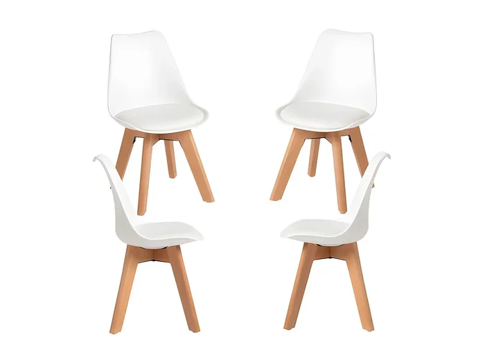 Pack 4 Sillas Synk Kid (Infantil) – Blanco