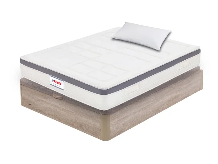 Pack canapé abatible madera 19 y colchón Visco Airvex Flex Supreme con almohada 90×200 – Colchones Vela