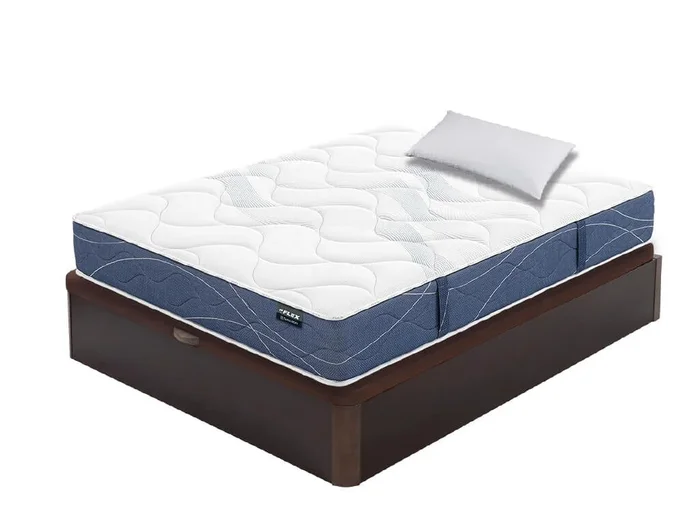 Pack canapé madera 19 y colchón Flex Habana con almohada 105×190 – Colchones Vela