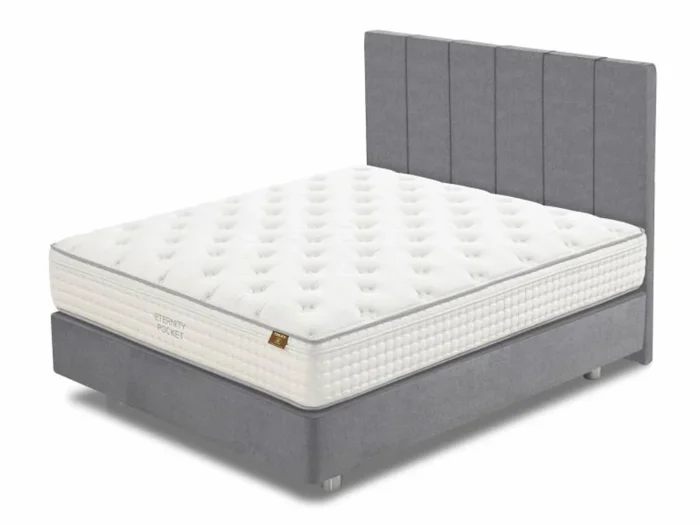 Pack Colchón Flex Eternity Pocket + Canapé Tapizado Paladium + Cabecero Deco 200×200 – Colchones Vela