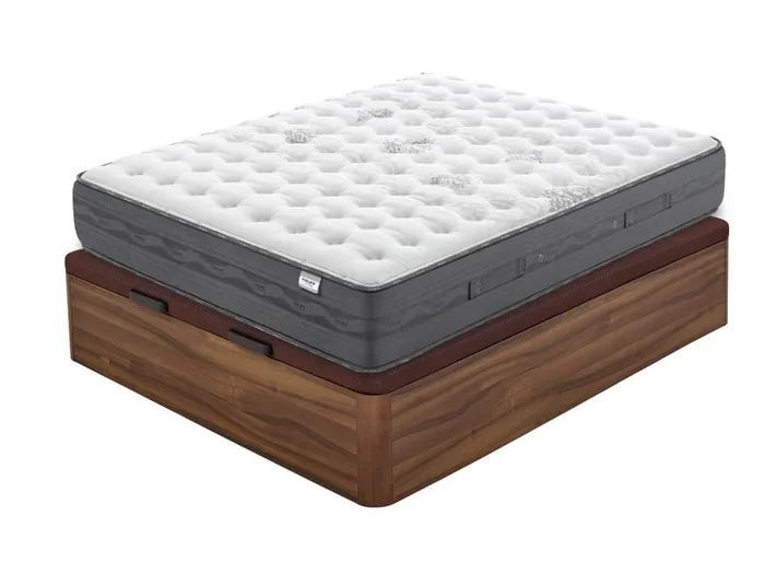 Pack Colchón Flex Nimbus Visco + Canapé Abatible Madera 25 135×190 – Colchones Vela