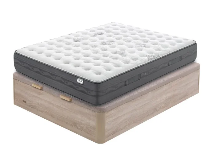 Pack Colchón Flex Nimbus Visco + Canapé Abatible Madera 25 160×190 – Colchones Vela