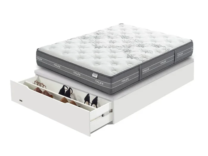 Pack colchón Flex Nube Visco + Canapé Abatible Zapatero 105×190 – Colchones Vela