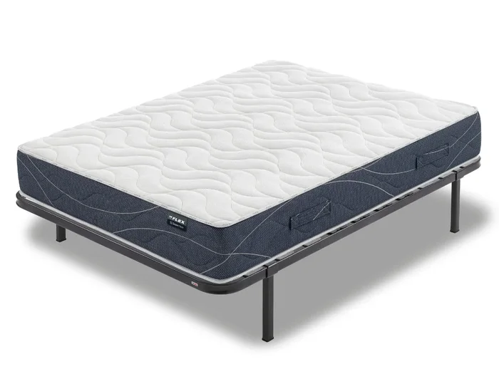 Pack Colchón Flex Orion + Somier Somiflex F2 con 4 patas 140×200 – Colchones Vela