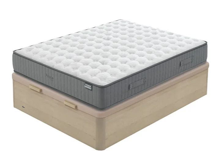 Pack Colchón Flex Palace Visco + Canapé Abatible Madera 25 105×200 – Colchones Vela
