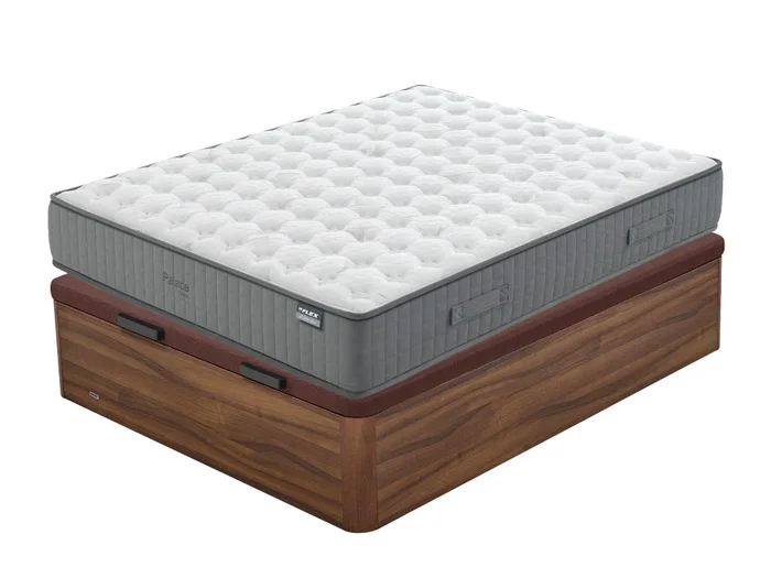 Pack Colchón Flex Palace Visco + Canapé Abatible Madera 25 135×190 – Colchones Vela