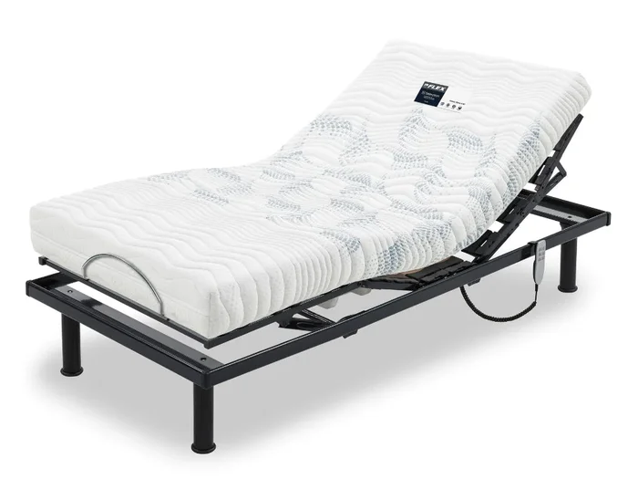Pack Colchón Flex Teknia Visco Articulado + Somier Articulado A4 90×190 – Colchones Vela