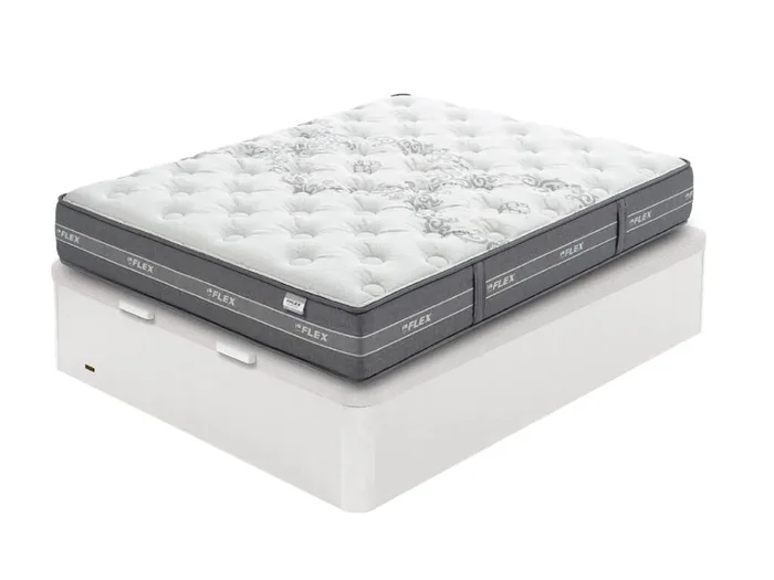 Pack Colchón Nube Visco + Canapé Abatible Madera 25 135×200 – Colchones Vela