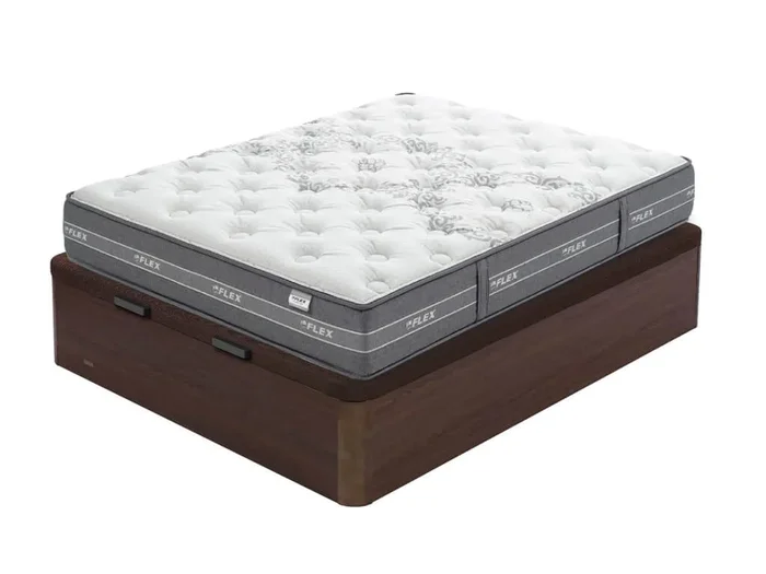 Pack Colchón Nube Visco + Canapé Abatible Madera 25 90×200 – Colchones Vela