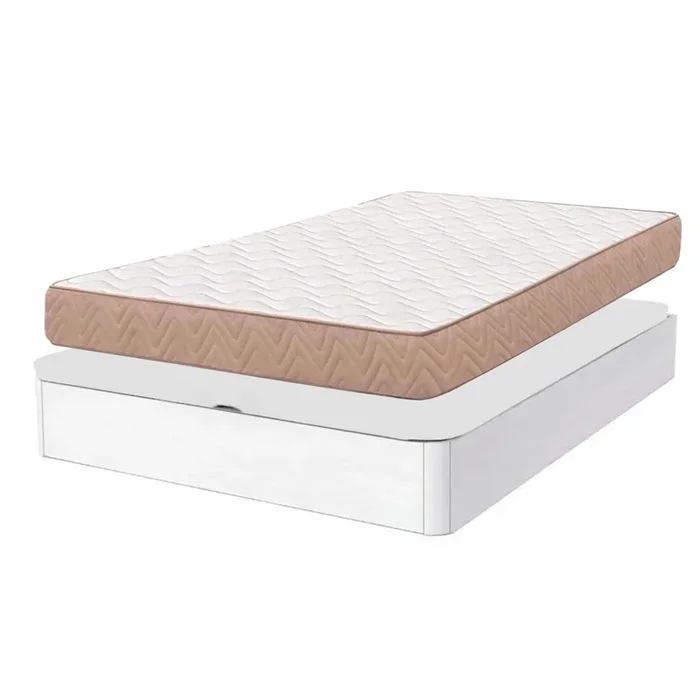 Pack de Descanso formado por Canapé Sassy y Colchón Maxi Basic en Color Blanco