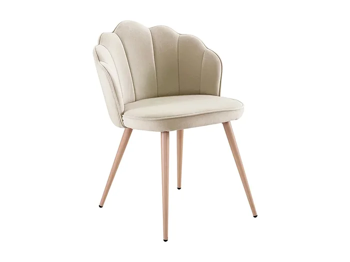 Packs Sillas Comedor – Pack 2 Sillas Blume Terciopelo – Beige