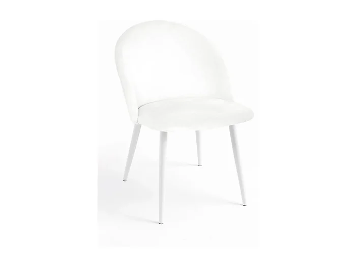 Packs Sillas Comedor – Pack 2 Sillas White Vint Terciopelo – Blanco
