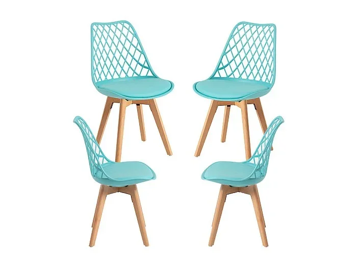 Packs Sillas Comedor – Pack 4 Sillas Mima – Aguamarina