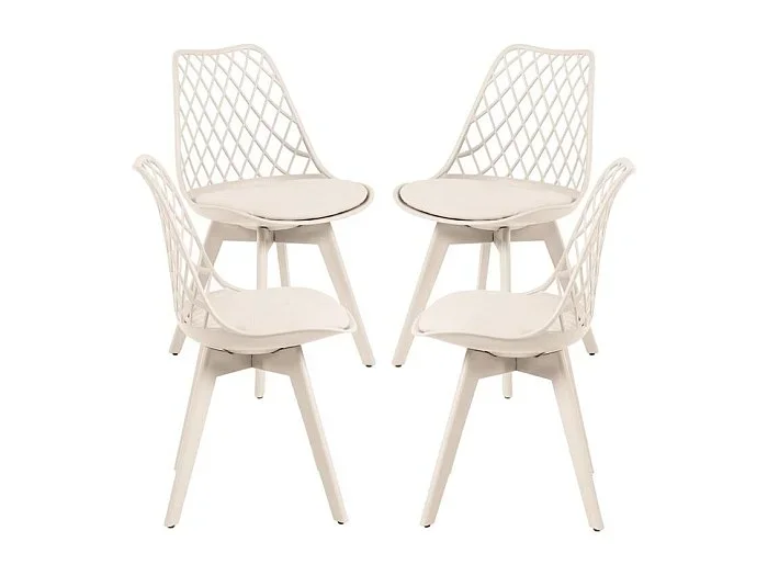 Packs Sillas Comedor – Pack 4 Sillas Mima Suprym – Beige