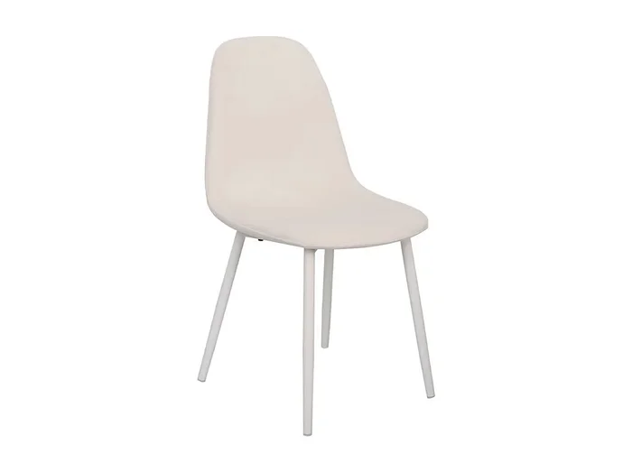 Packs Sillas Comedor – Pack 4 Sillas White Teok Terciopelo – Blanco