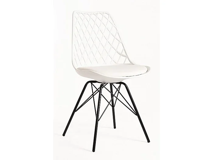 Packs Sillas Comedor – Pack 6 Sillas Iron Mima – Blanco