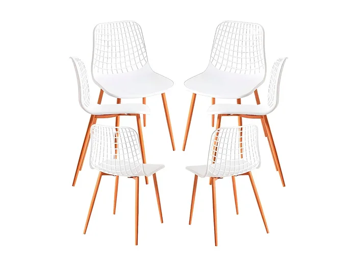 Packs Sillas Comedor – Pack 6 Sillas Riva – Blanco