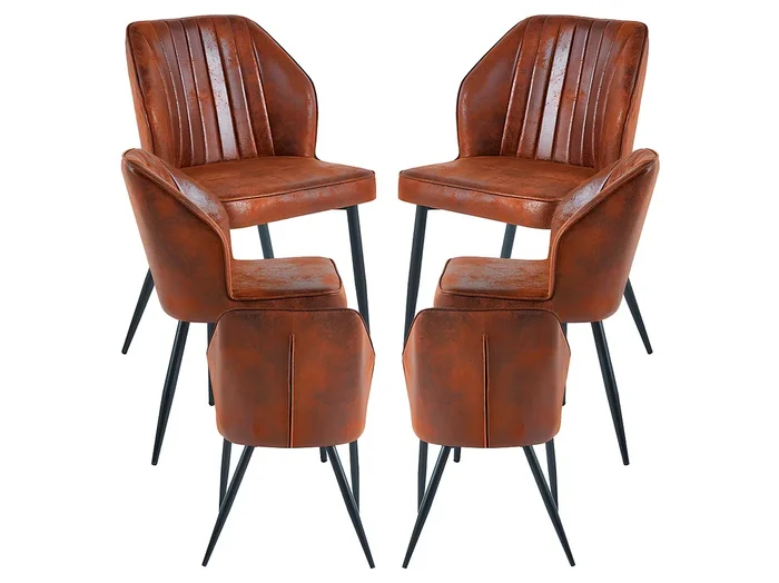 Packs Sillas Comedor – Pack 6 Sillas Wenye – Marrón