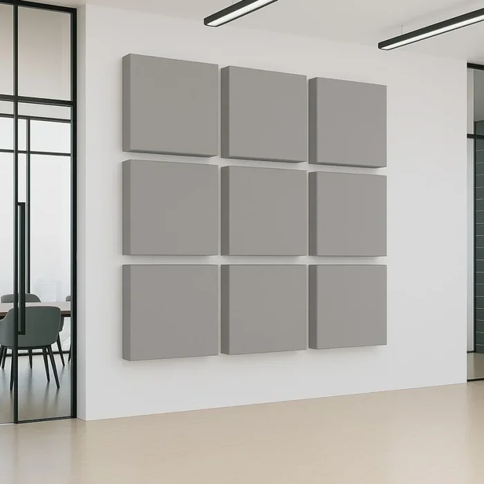 Panel acústico SILENCE 58×58 cm gris