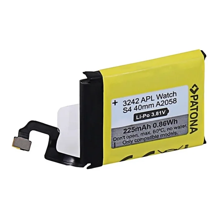PATONA – Batería Apple Watch 4 225mAh A2058 40 mm