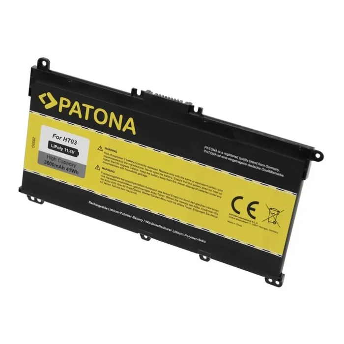 PATONA – Batería HP Pavilion X360 serie 14-BA 3400mAh Li-Pol 11.55V BK03 / BK03XL