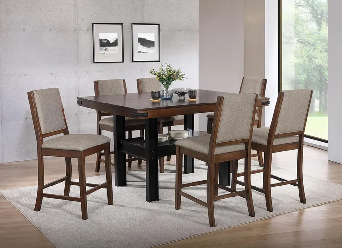 Patterson Mango Oak Counter Height Dining Set