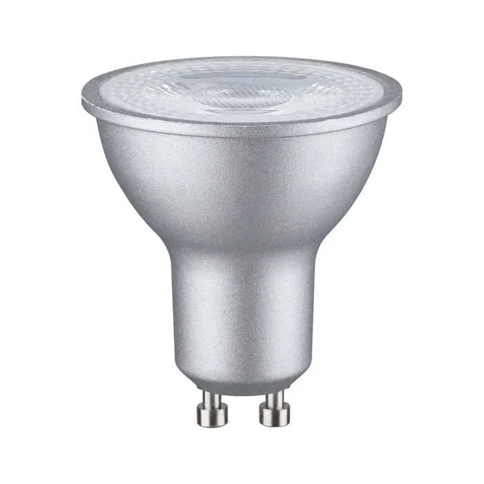 Paulmann bombilla reflectora LED 2.700 K cromo GU10 8 W atenuable 36