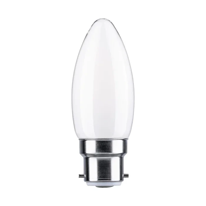 Paulmann vela LED B22d 4,7W 2.700K opalino dim