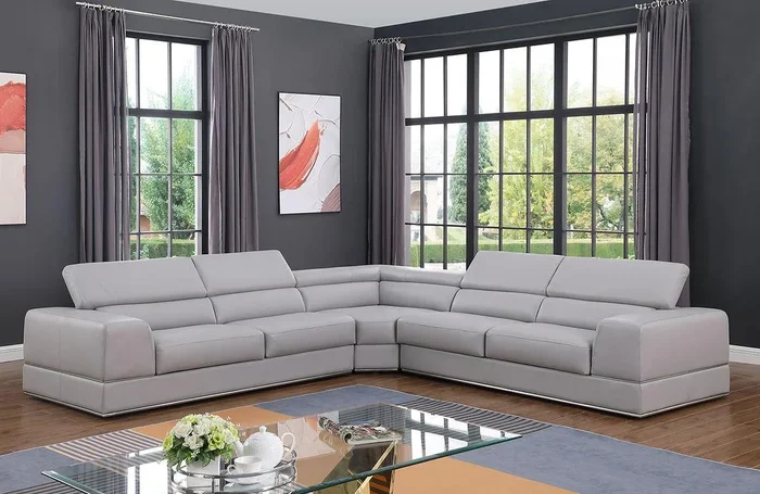 Pella Light Grey Sectional