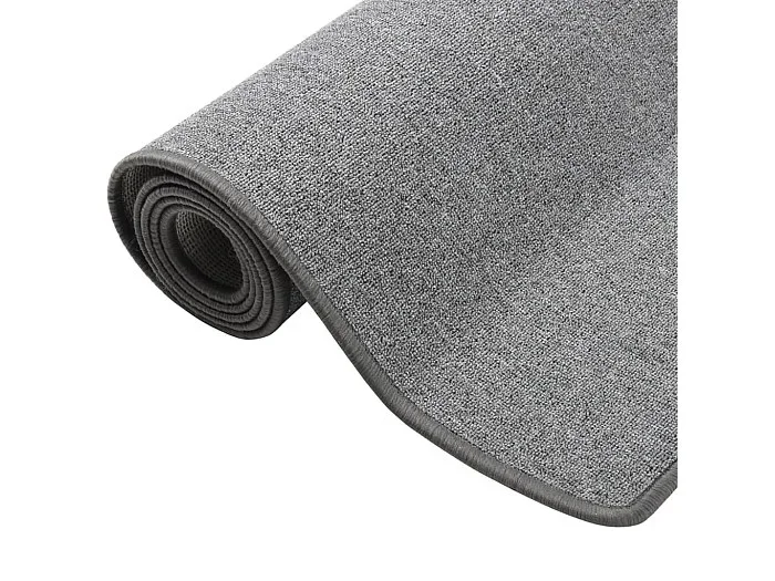 Pelle Alfombra de pasillo gris oscuro 80×300 cm