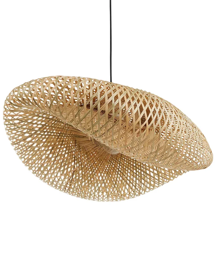 Pendant Lamp BALHA Bamboo Wood Natural