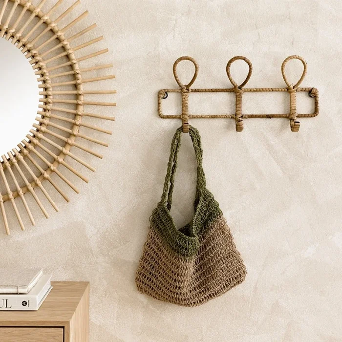 Perchero pared Natura Marrón – Kenay Home
