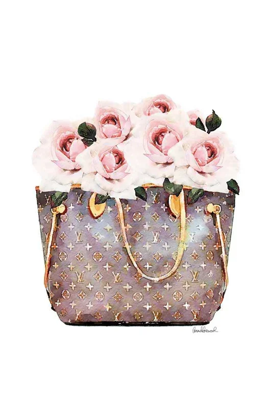 PINK FLOWER BAG 45×30 – Drimdeco