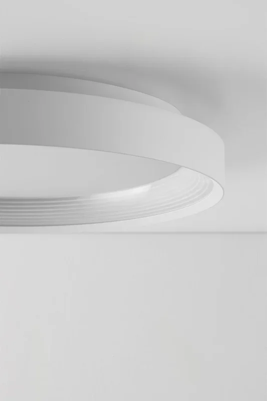 Plafón de Techo LED en Metacrilato y Aluminio Sarwat Ø38 cm – SKLUM