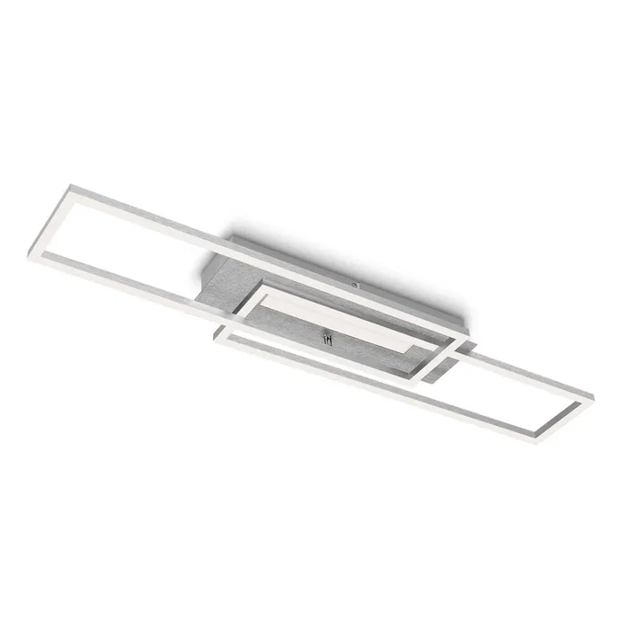 Plafón LED Frame Mid, 3.000 K, aluminio