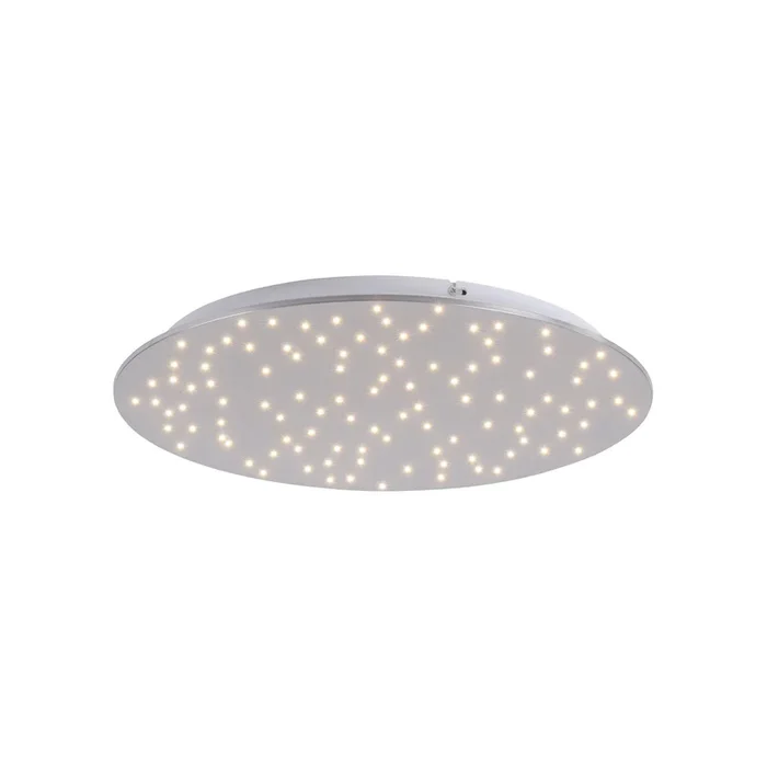 Plafón LED Sparkle CCT dim acero Ø 48cm