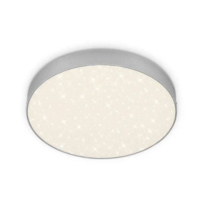 Plafón LED Star de Flame, Ø 28,7 cm, plata