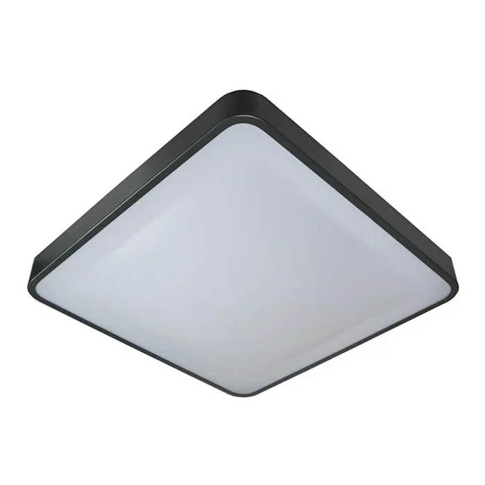 Plafón LED WILTON LED/24W/230V 37,5×37,5 cm antracita