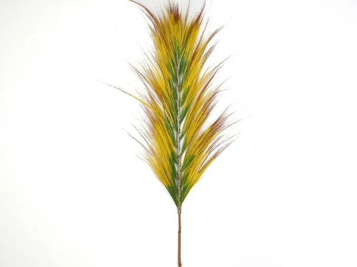 Plumero Rayung Bamboo Amarillo/verde