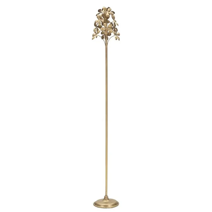 Portavelas MF335, Metal, Oro