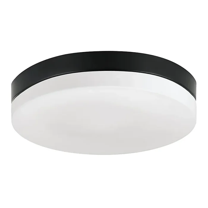 Prezent 67114 – Lámpara de techo para baño PILLS 1xE27/60W/230V IP44 negra