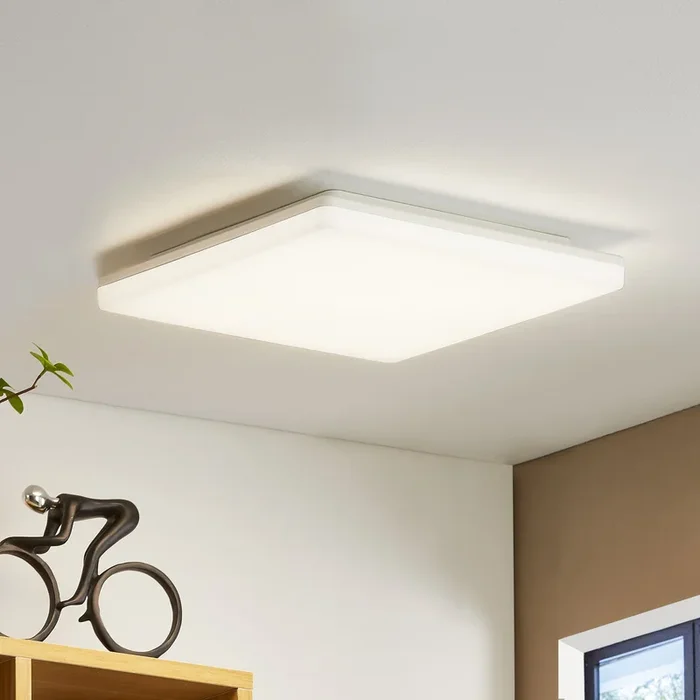 Prios Artin plafón LED, angular, 33 cm
