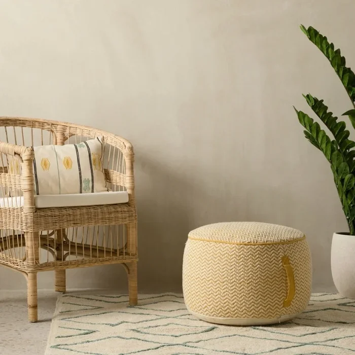 Puf mostaza Mond Mostaza – Kenay Home