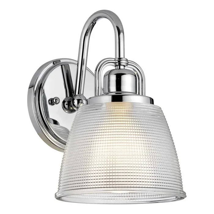 Quoizel – Aplique LED de baño DUBLIN 1xG9/3W/230V IP44 cromo brillante