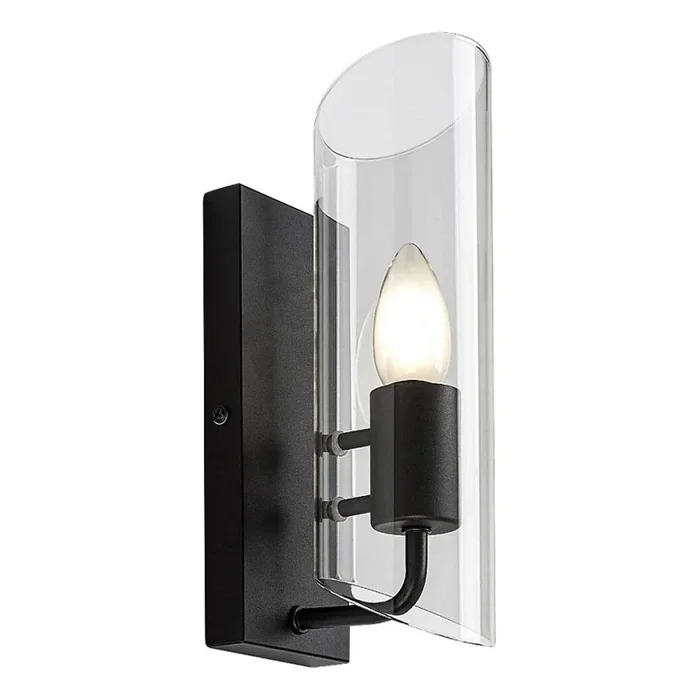 Rabalux – Aplique de baño 1xE14/12W/230V IP44 negro